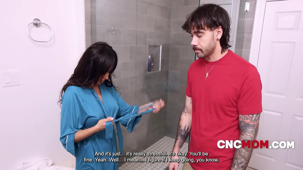 Empathetic MILF Lets Step Son Use Her Without Being Weird, Because He Needs The Sex