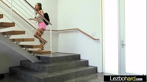 Lesbians (Cadence Lux & Abigail Mac) Play On Cam With Their Hot Bodies clip-06