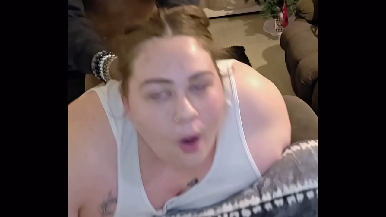 Curvy White Girl Takes It Hard and Finishes the Job