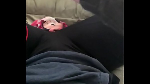 REEL COUPLE HAVING FUN BEING THEMSELVES. He loves smacking her monkey.