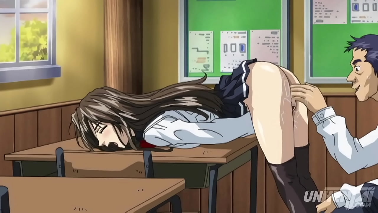 Hentai - Maestro Masturba a su Joven Estudiante de 18 a&ntilde;os en Clase