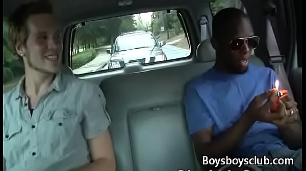 Blacks On Boys - White Skinny Gay Boy Enjoy Big Black Cock 17