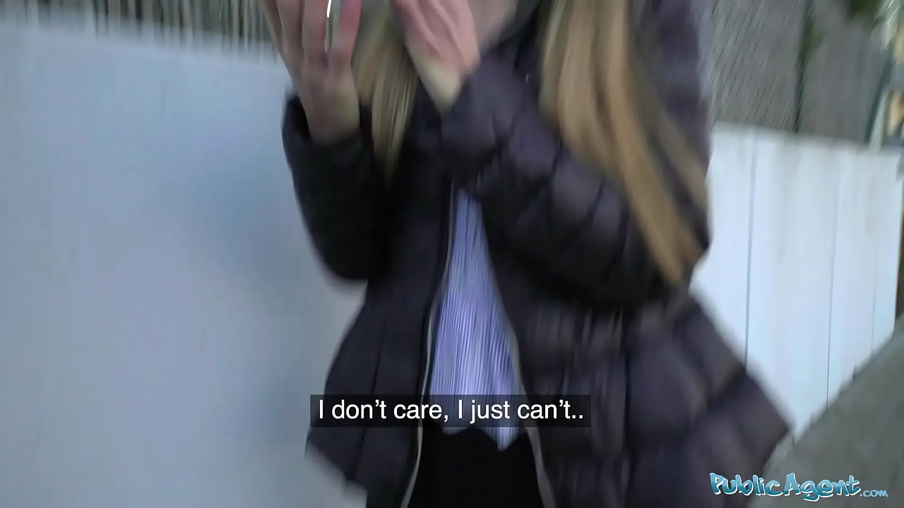 Public Agent dirty brunette accepts cash to fuck a stranger