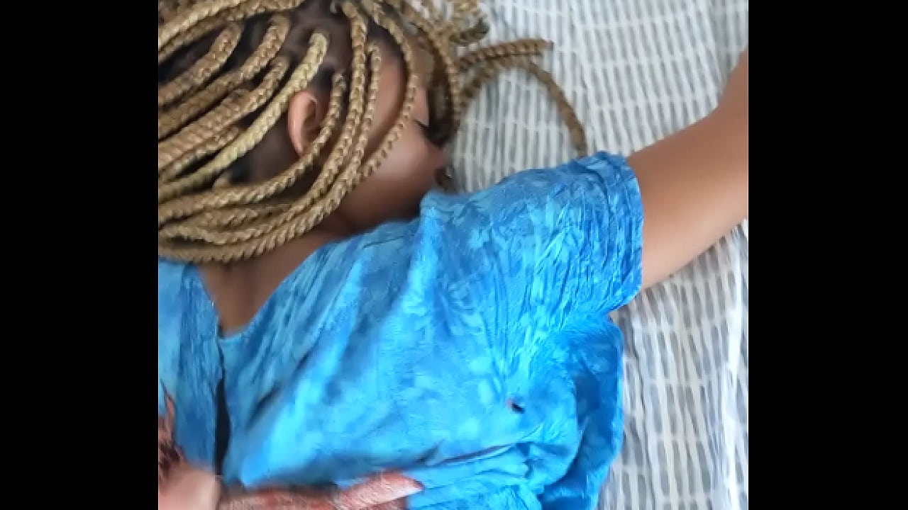 Black Teen From The Beach Gets Fucked Laying On Her Belly