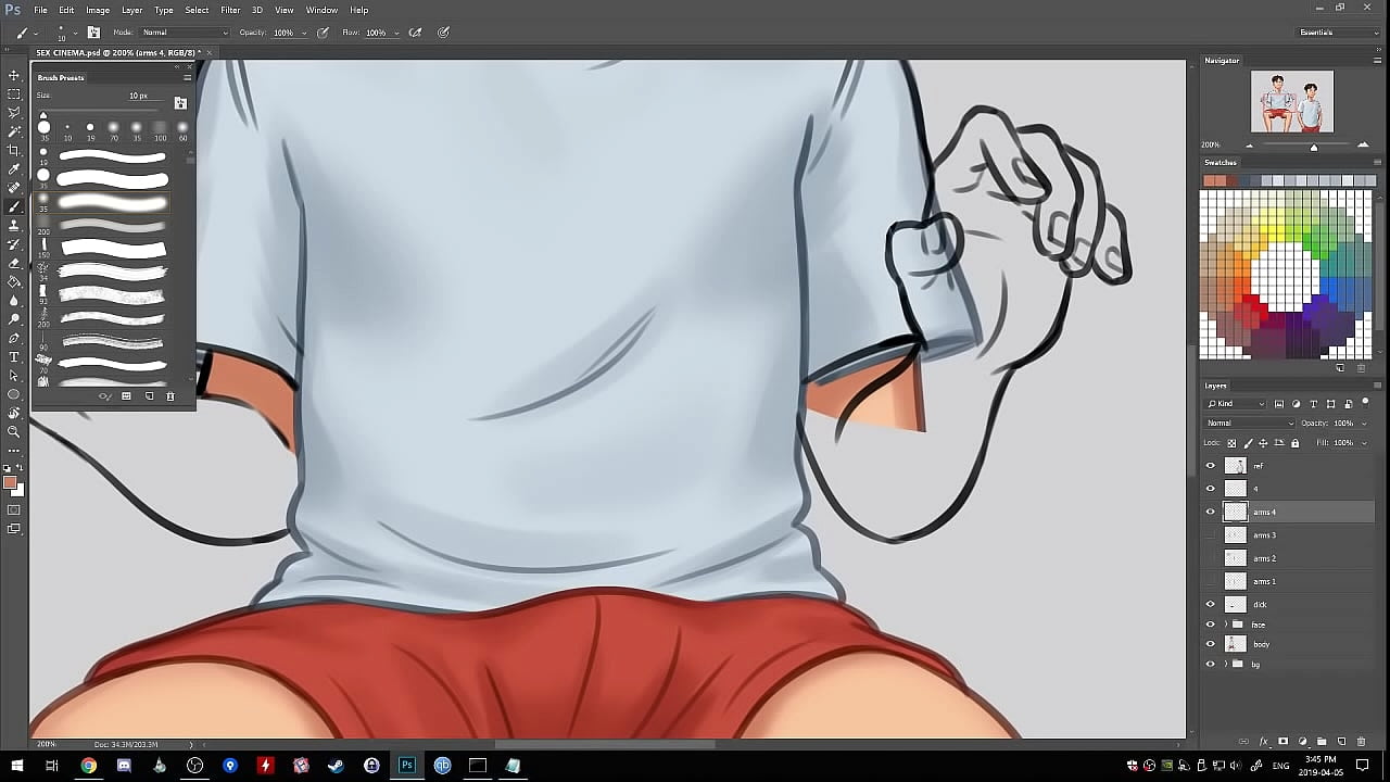 STS broadcast by DC on Picarto from April Fifth 2019