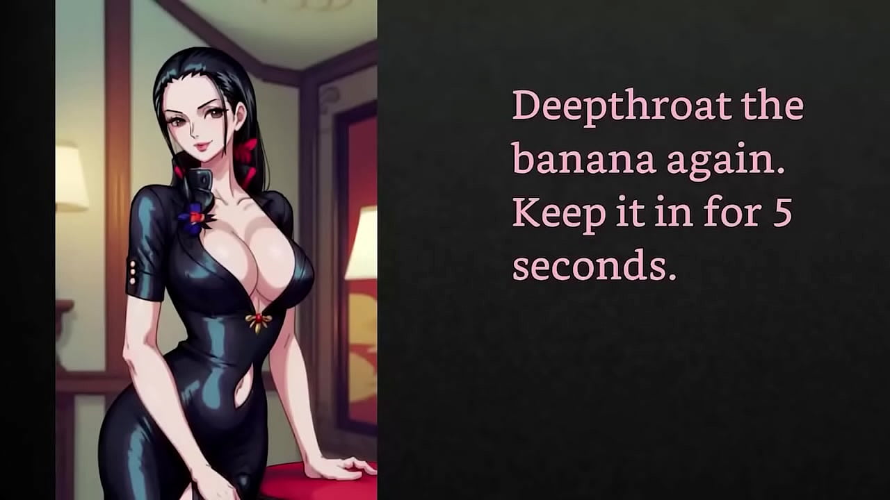 [Faygrey] NicoRobin makes you her husband, JOI instructions, sounding, humiliation, female domination, tease and commands