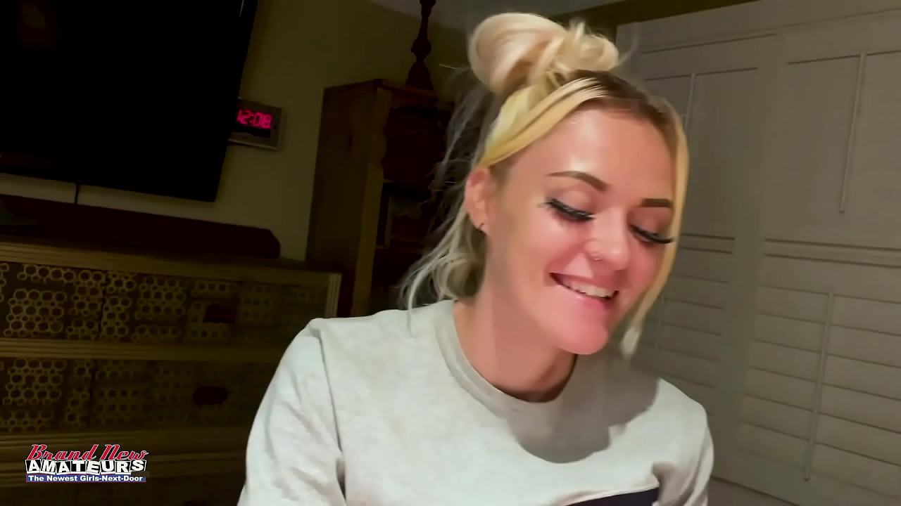 Petite Kinky Blonde Sassy Loves Teasing Her Juicy Titties And Wet Pussy!