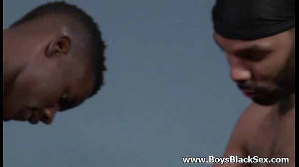 BlacksOnBoys - Gay blacks fuck hard white sexy twink 08