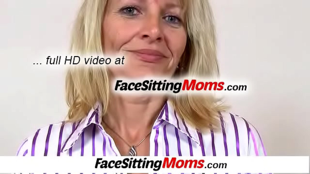 Lean body Czech lady Ivona with young facesitting slave