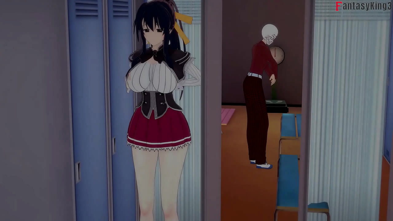 Akeno give me a great blowjob surprise | 4 | HS DXD NTR Madness 10 | Full movie on Sheer & PTRN: Fantasyking3