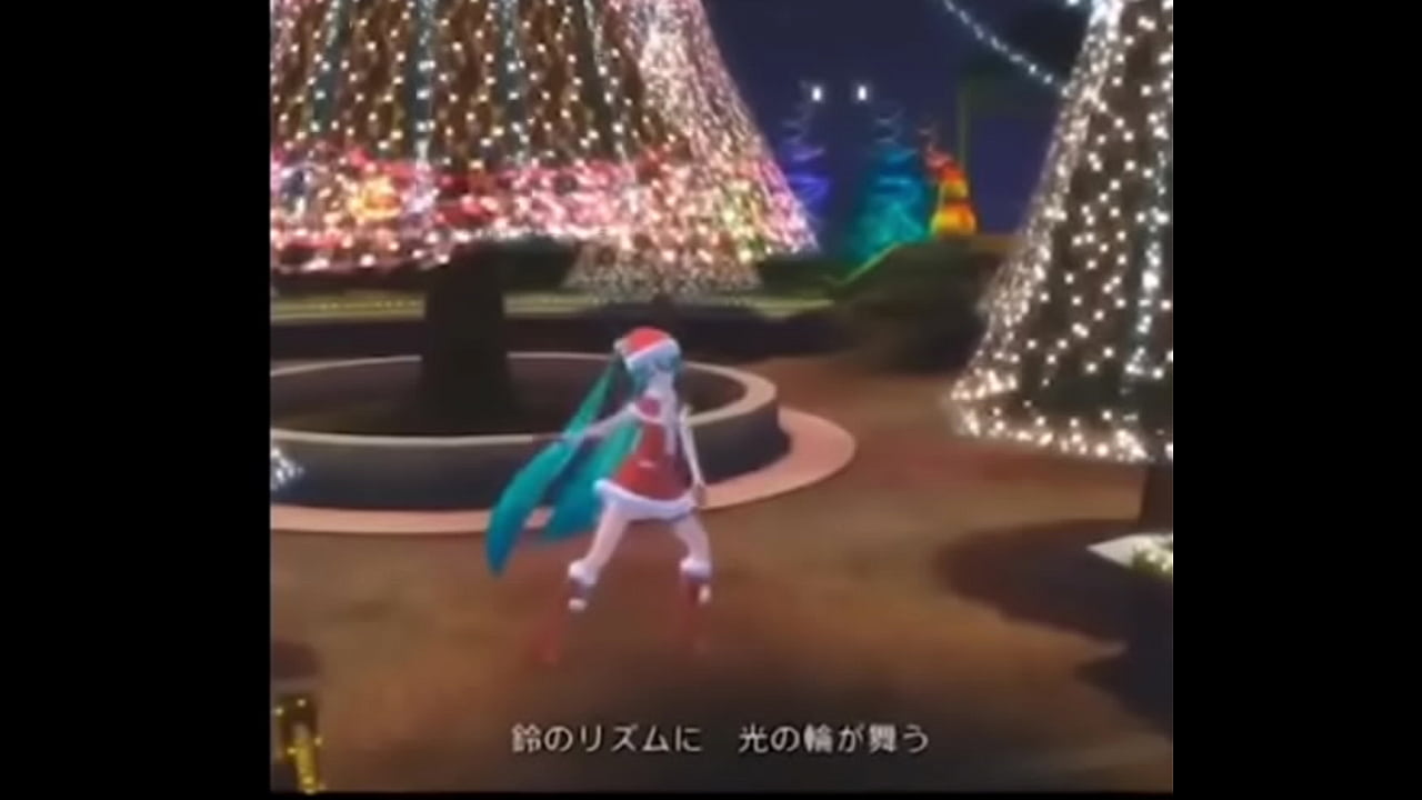 Miku navidad est&aacute; bien emocionada por navidad y hace tremendo temazo