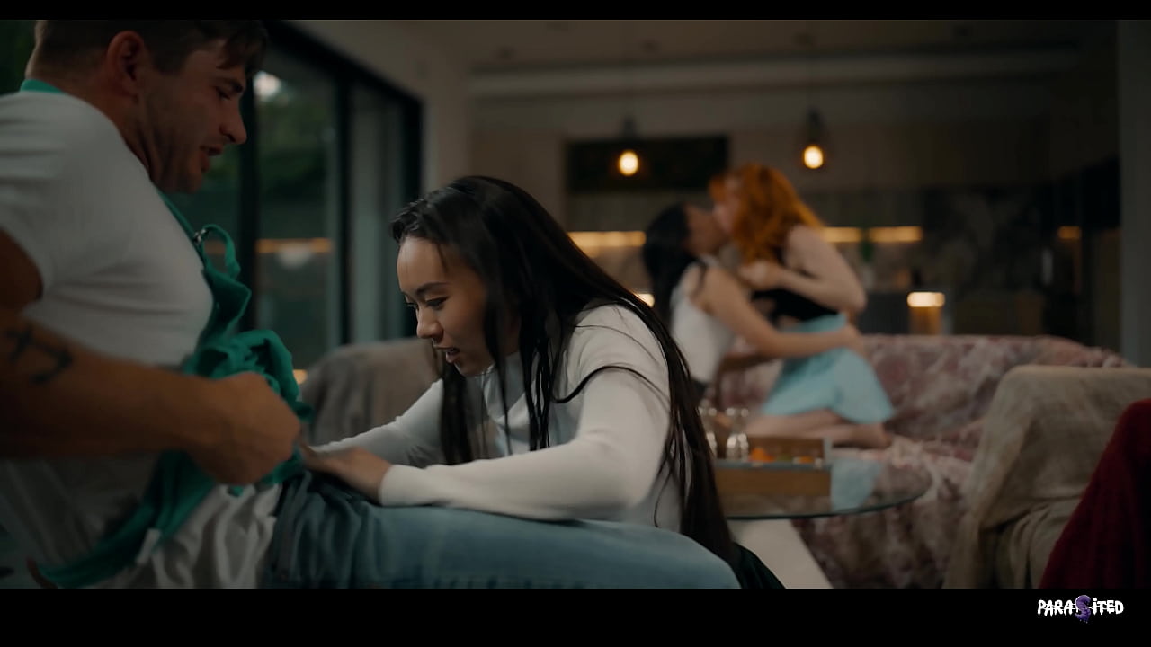 18 Year Old Teenager Sushi Party Turns Into Crazy Orgy - Reverse Gangbang Foursome