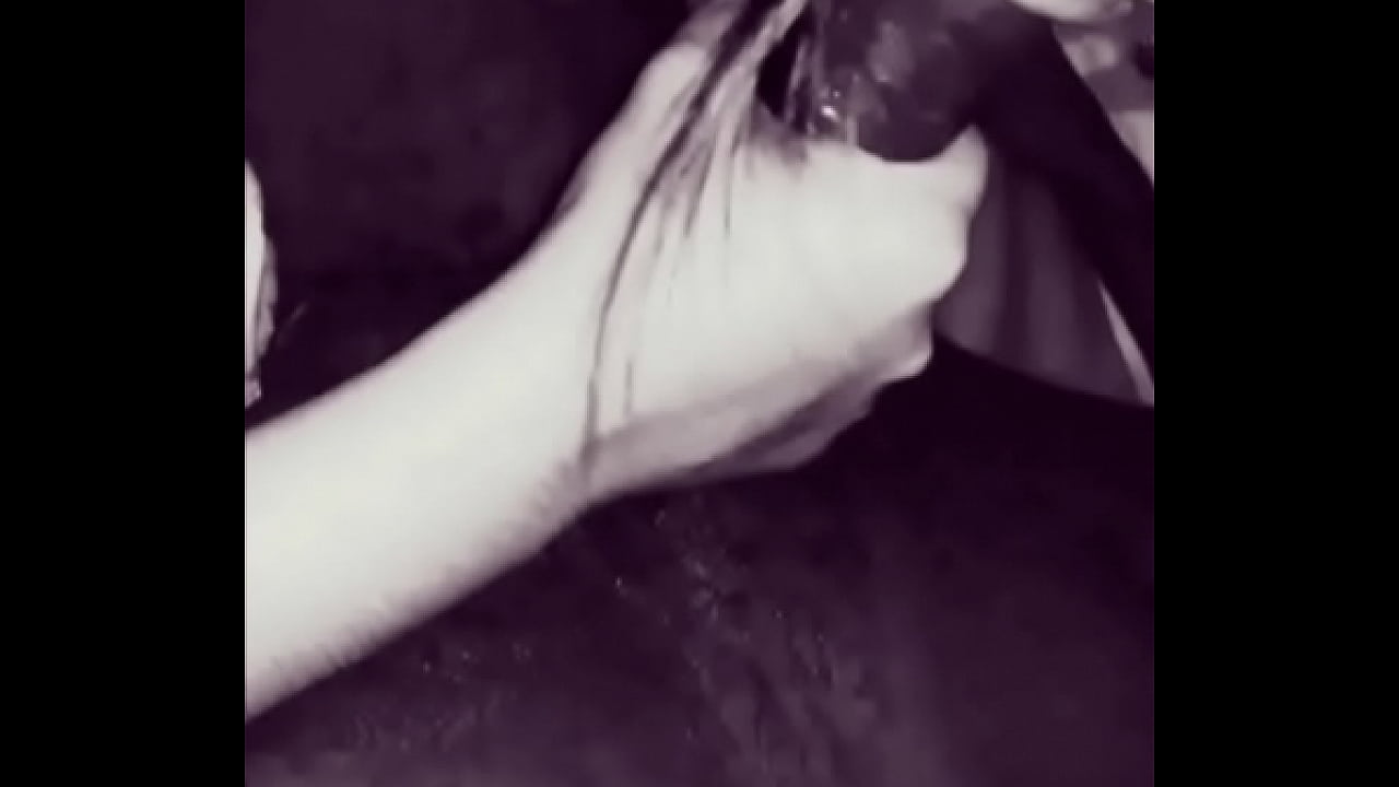 Otra vez chupando verga negra