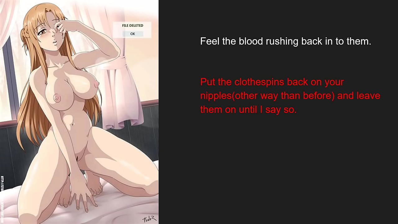 Asuna Hentai Femdom JOI art online)