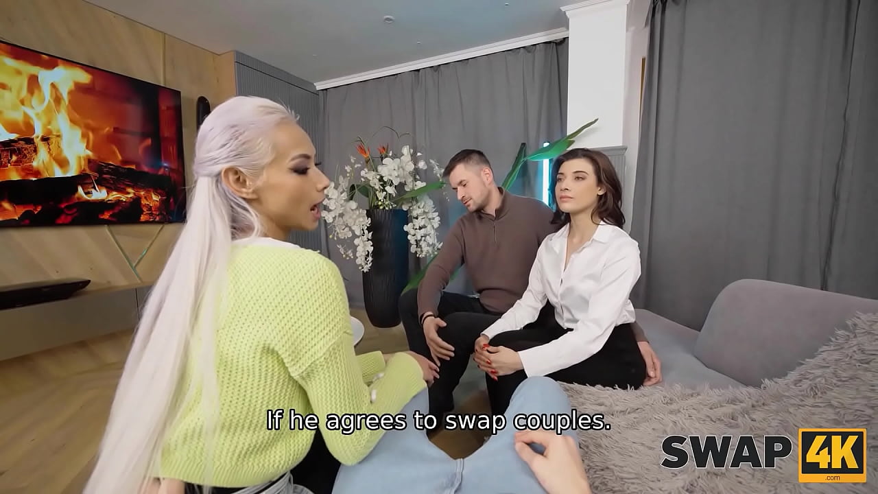 SWAP4K. A huge cock fucked 2 girls in a swap wives. Hot sex with Veronica Leal & Emily Pink