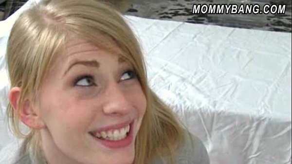 Blonde teen Allie James 3some action with MILF Tanya Tate