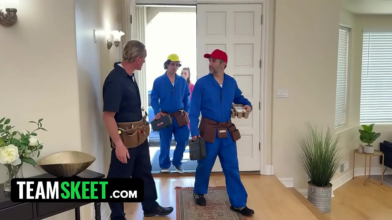 Drilling My Bratty Stepdaughter&rsquo;s Pussy - Literally!