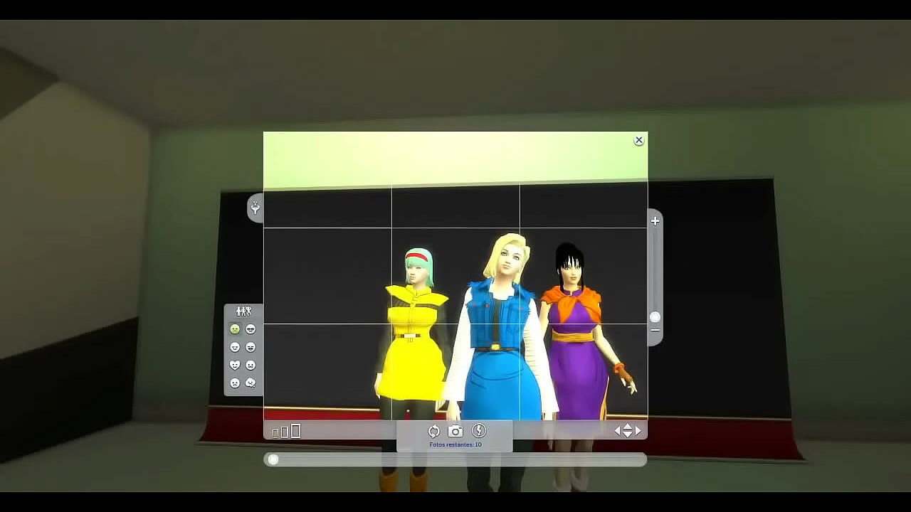 Erotic Photo Session Cosplay to the Hot Wives of Dragon Ball Bulma, N 18 and Milk ( Chichi )