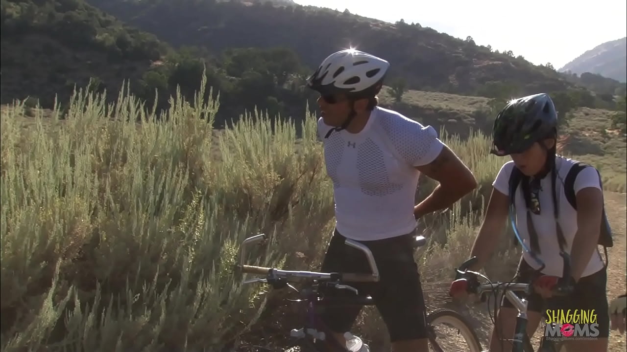 Some blonde milfs are very adventurous and this milf really likes outdoor camping sex