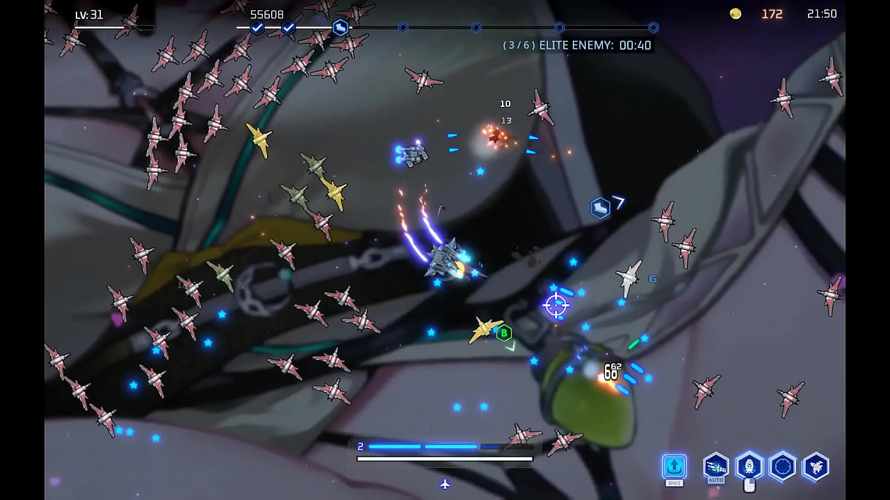 Wings of Seduction Bust 'em Out ! [ HENTAI Game Dicovery ] Giant naked space WAIFU !