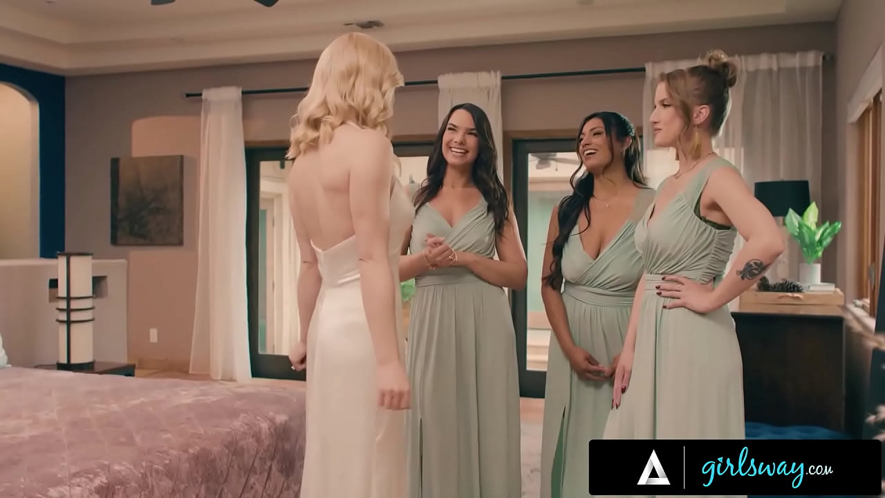 Horny Bridesmaids Gangbang Hot Bride