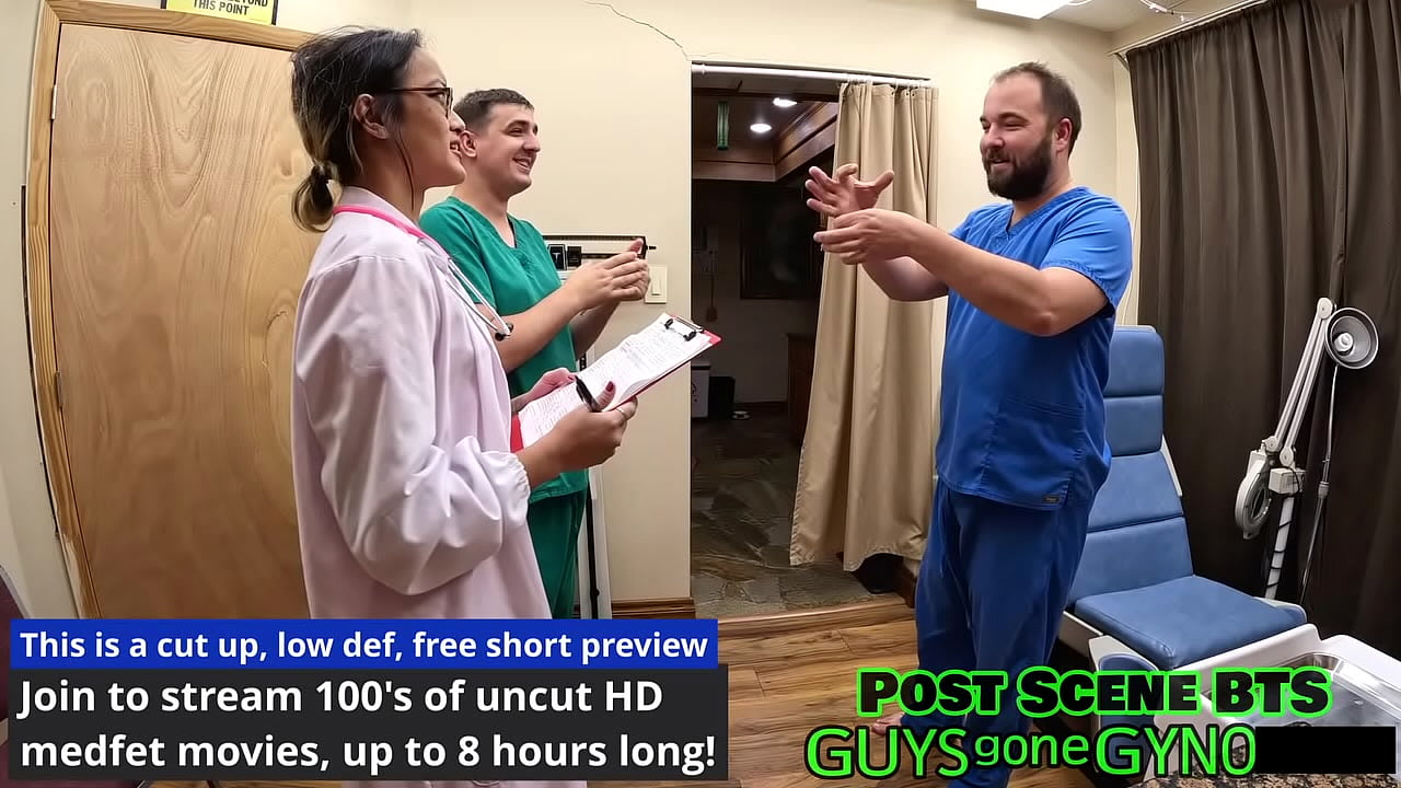 Doctor Canada Flips The Script On Doctor Channy Crossfire During Medical Examination, Ends Up Examining His Doctor At GuysGoneGynoCom!