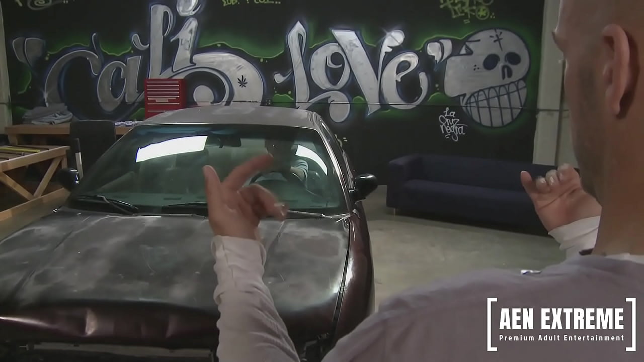 Will Powers gets his car fucked up by bikini clad pornstar Shawna Lenee in Bikini Warriors