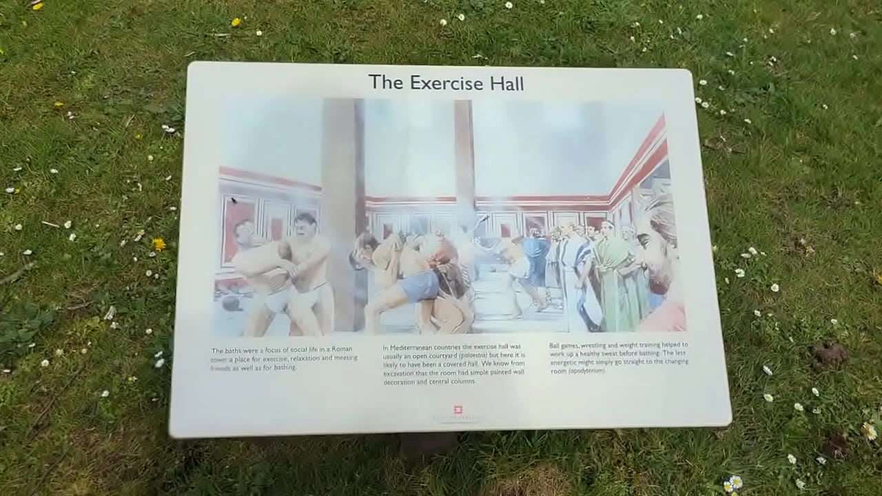I found myself in a Roman exercise hall on my run this morning.I'm now heading for Coventry to pick up teddy bears and sh...