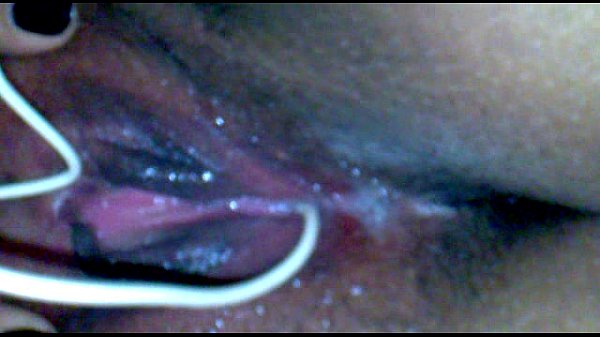 Wet Indian pussy vibrator