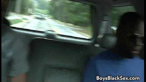 Blacks On Boys - Interracial Hardcore Bareback Gay Fucking Video 21