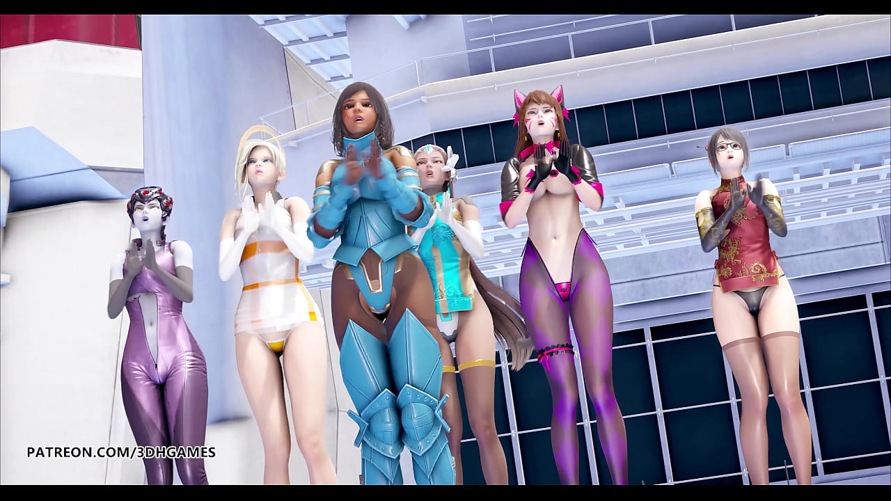 [MMD] Red Velvet - Red Flavor Strip Dance Overwatch Cosplay