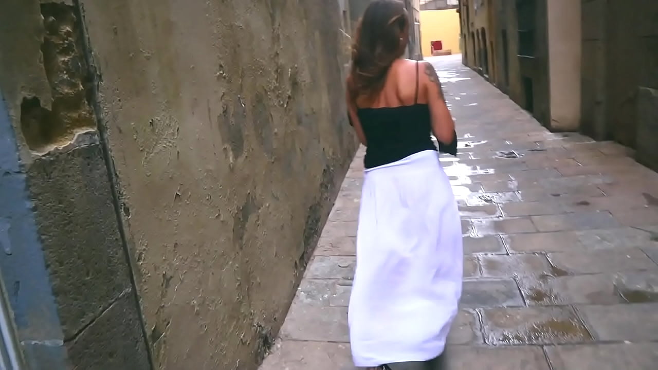 I had sex in Barcelona Streets!! - Public