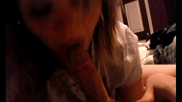 Blonde sucking dick