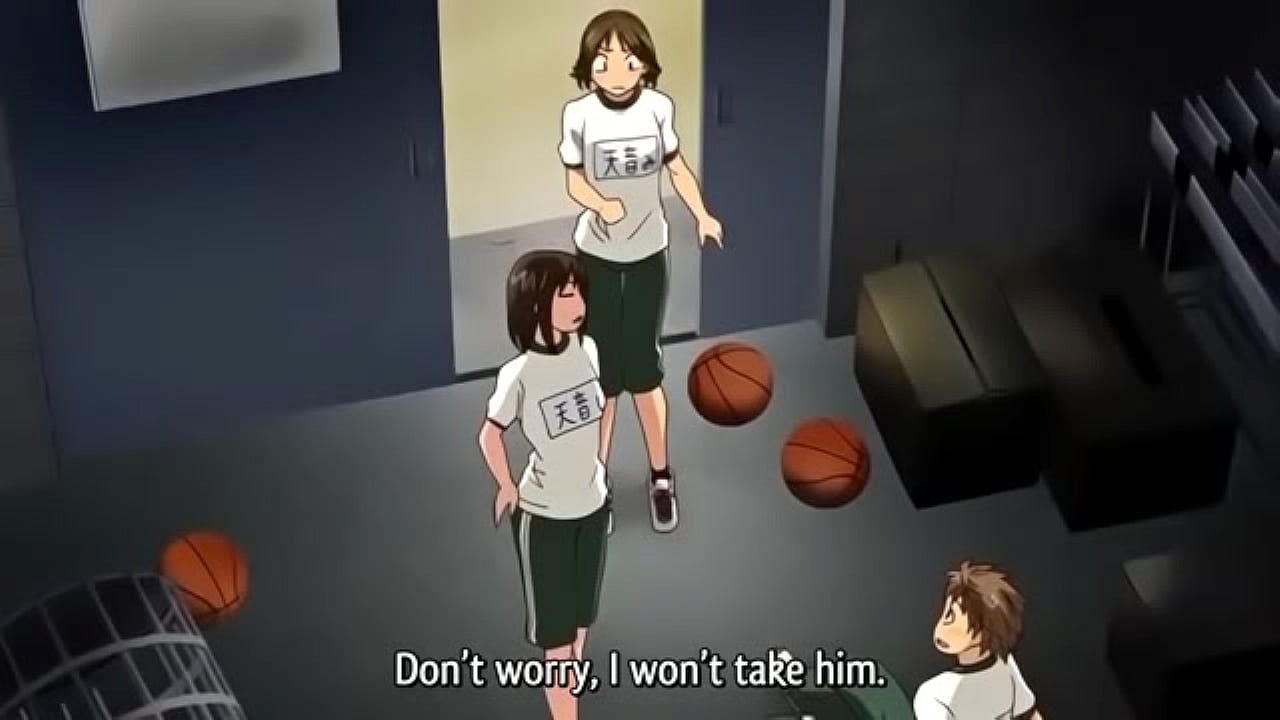 Tayu 3 - Cute hentai teen girl blackmails student into a fuck in the sports room