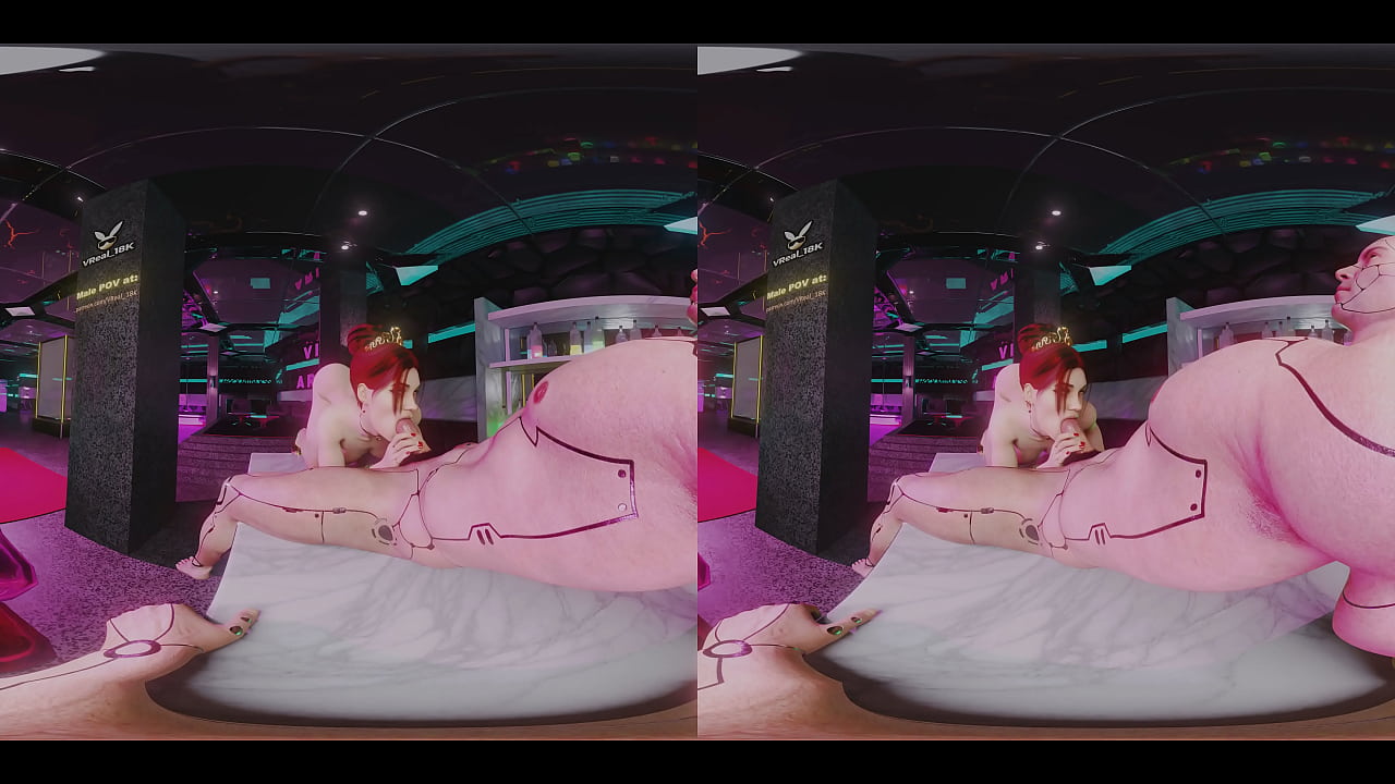 Deepthroat blowjob featuring Scarlet Fyre