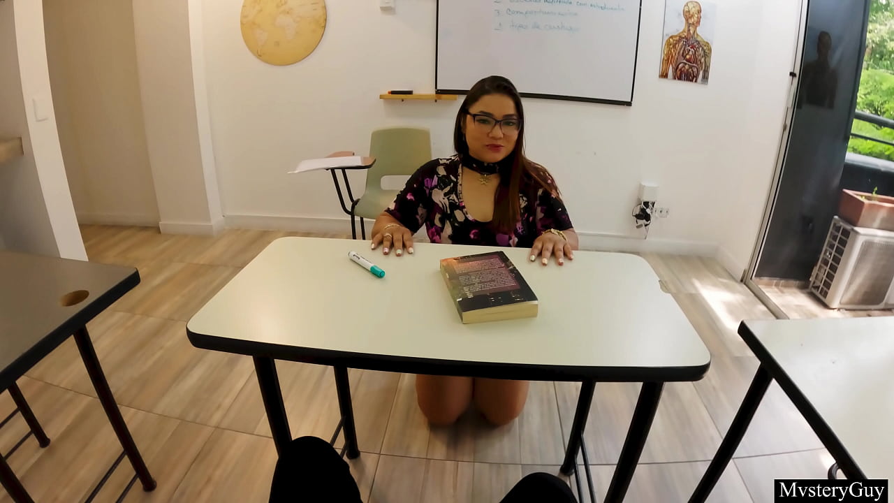 My stepdaughter's teacher invites me to the classroom and all turns on suddenly