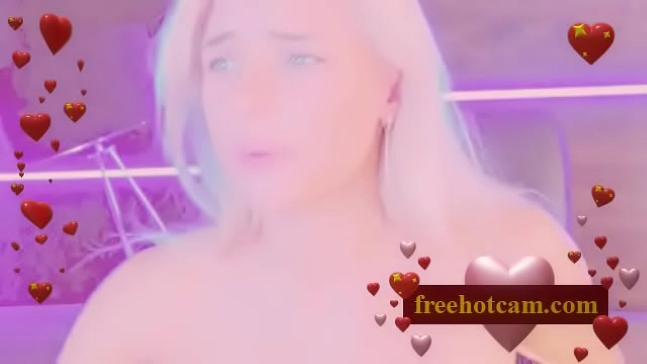 Skinny hot chick home alone