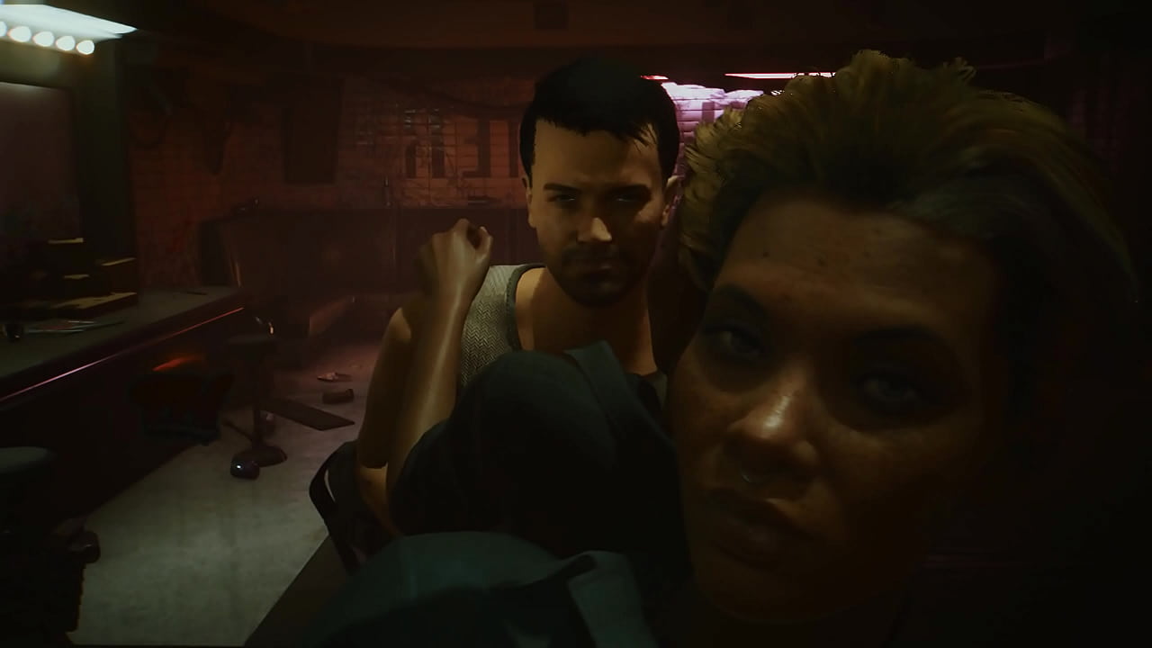 Alex Cyberpunk 2077 Animated Sex | Hammer Club Backstage | Lizzie's Braindance Mod