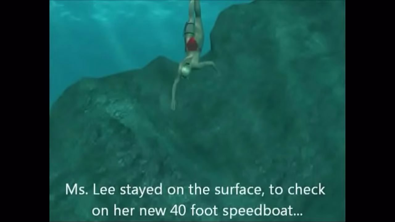 The Swimming Instructor Part 5 - 3D