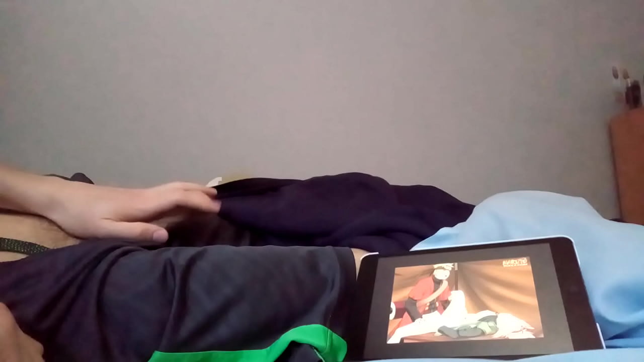 Watching Naruto hentai