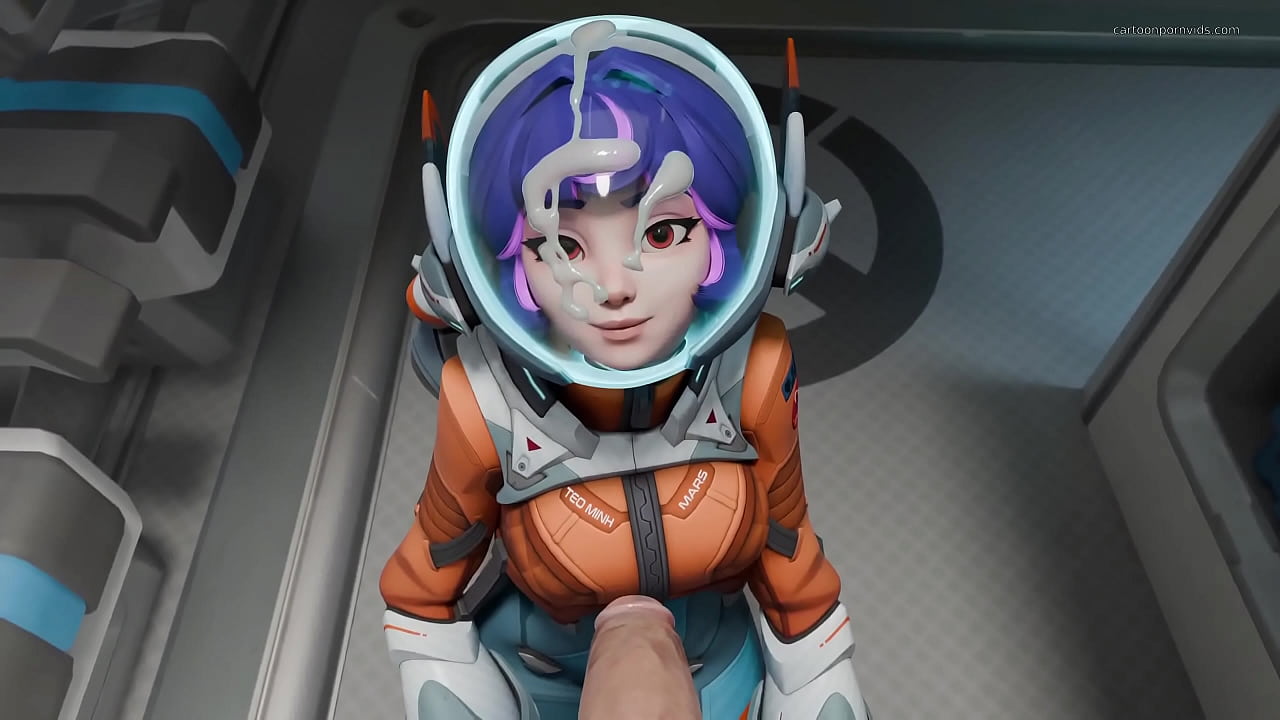 Overwatch girl sucks you off