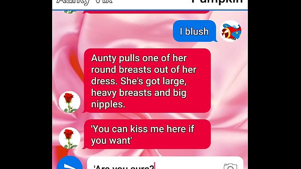 Young guy sext roleplays with his naughty Aunty part one
