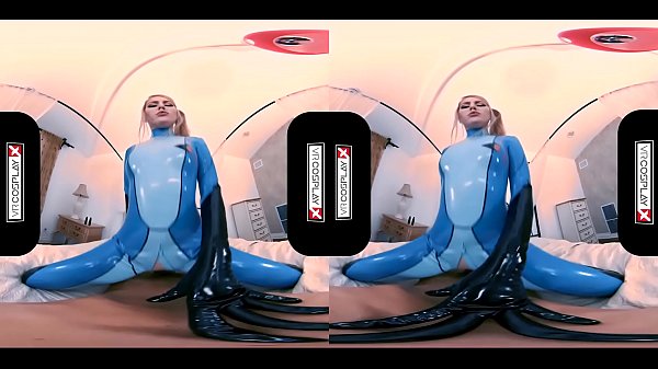 Metroid Video Game Goes XXX in this Cosplay VR Pussy Fucking Adventure!