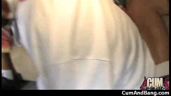 Ebony Girl Gets Slammed by some white dudes 12