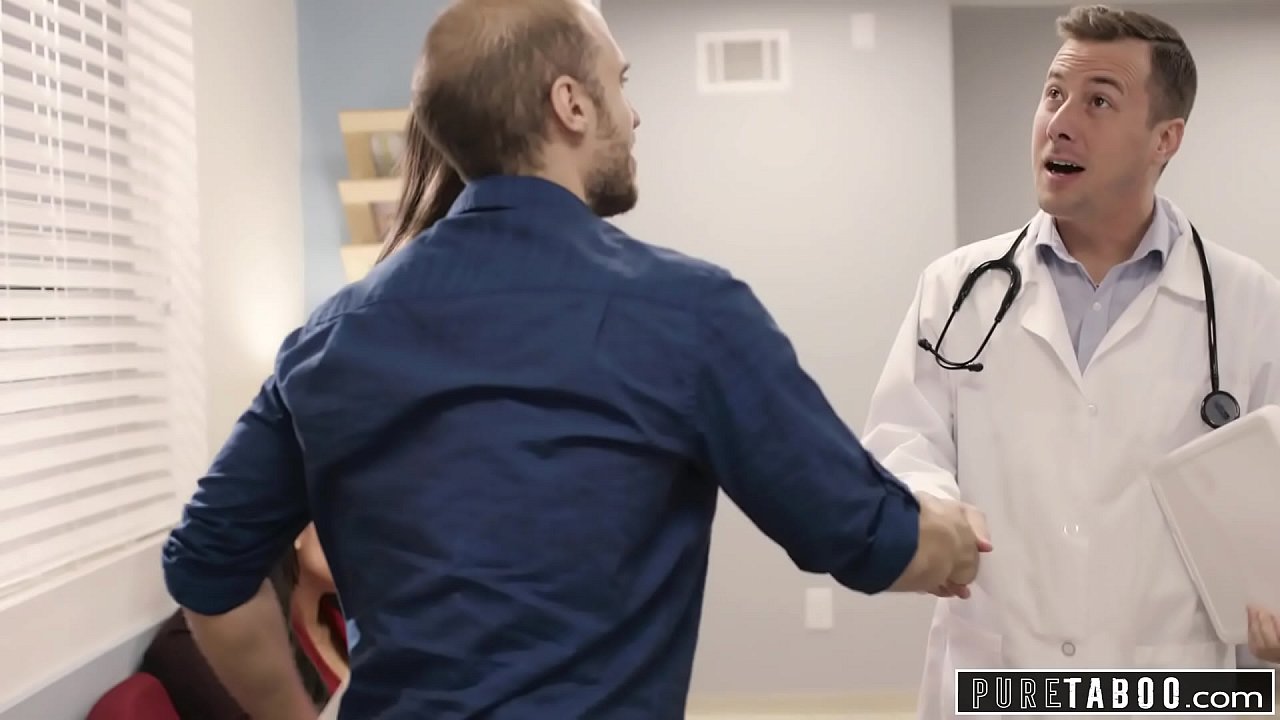 Horny Pregnant Wife Gets Creampied by 2 Different Guys at Doctors Office