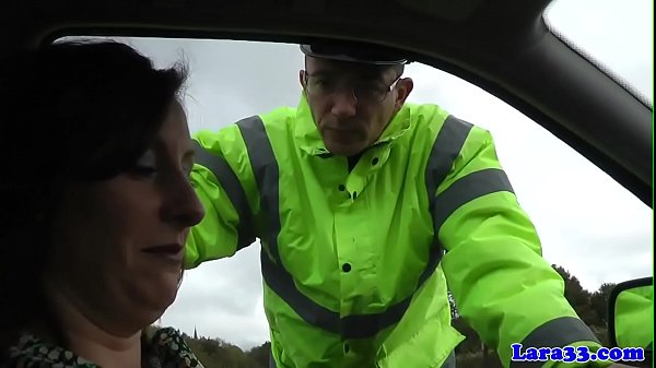 Ballsucking british milf plowed hard