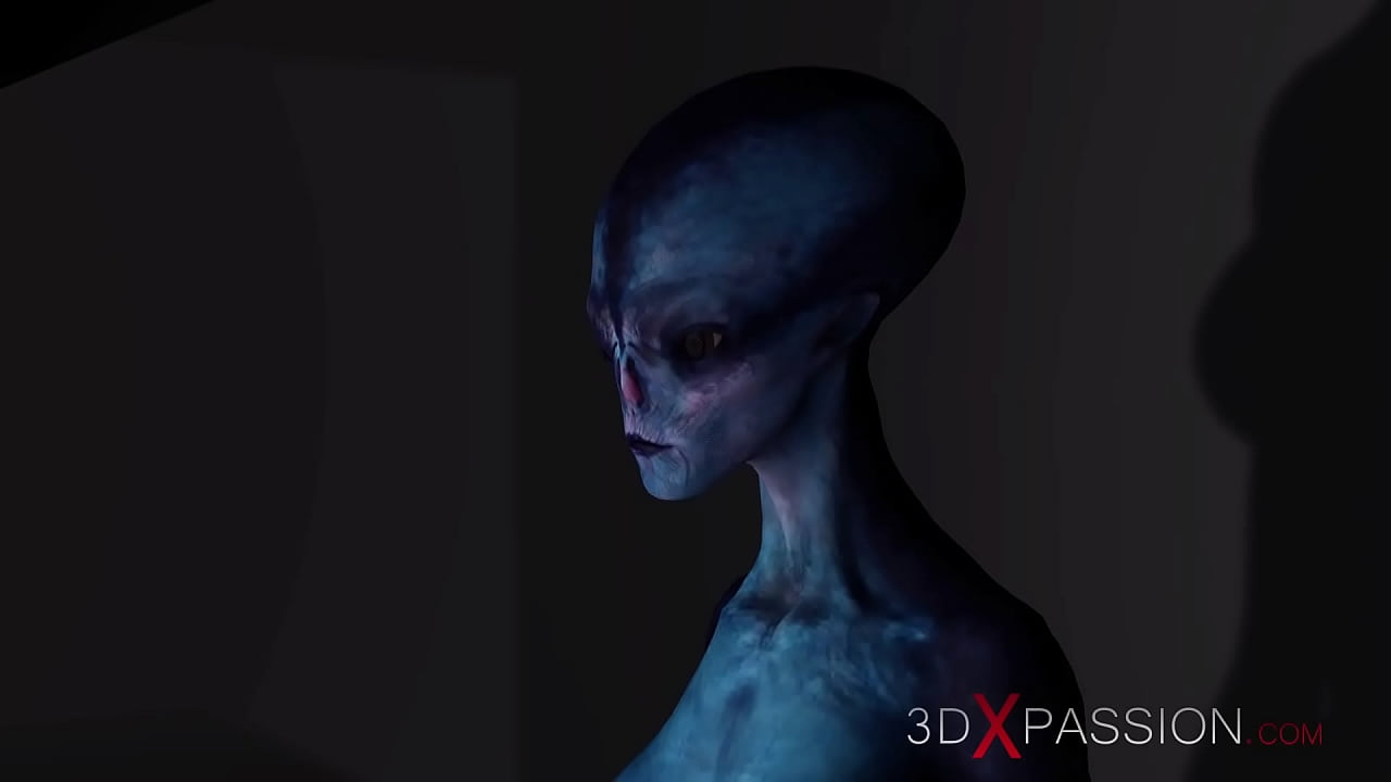 Area 51. A sexy young blonde gets fucked hard by sci-fi soldier in the lab