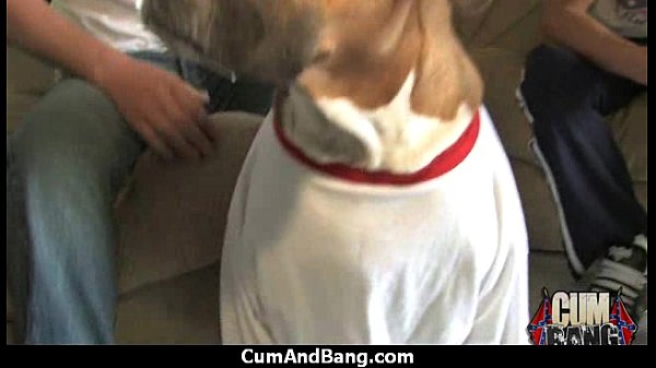 Black Slut Group In Her Mouth 5