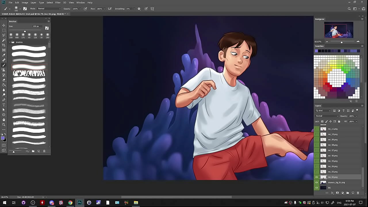 STS broadcast by DC on Picarto from July Eighth 2021 A