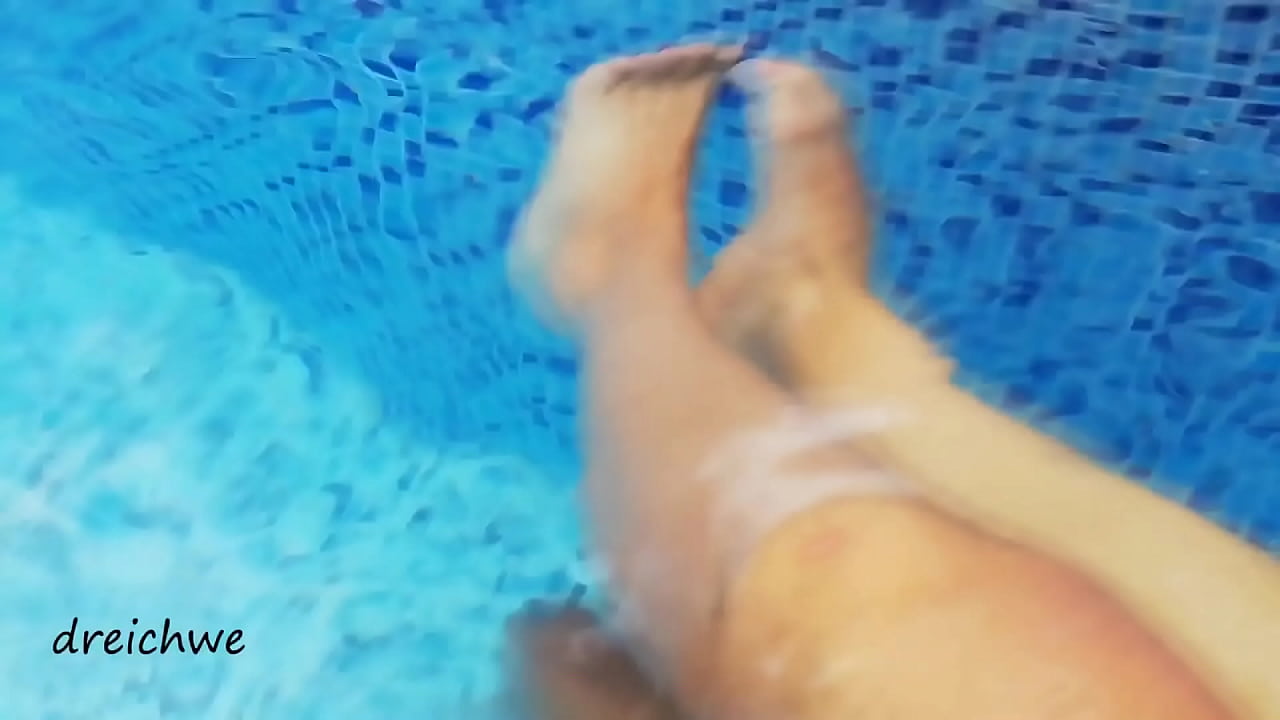 Big Foot in the pool